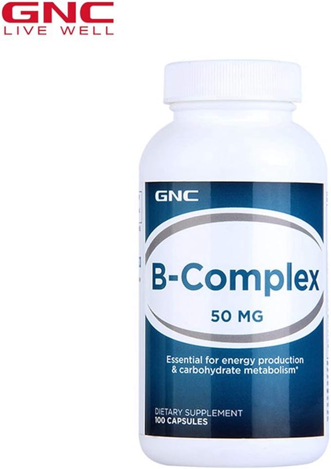 gnc 健安喜 维生素b复合 100片(美国品牌 香港直邮)